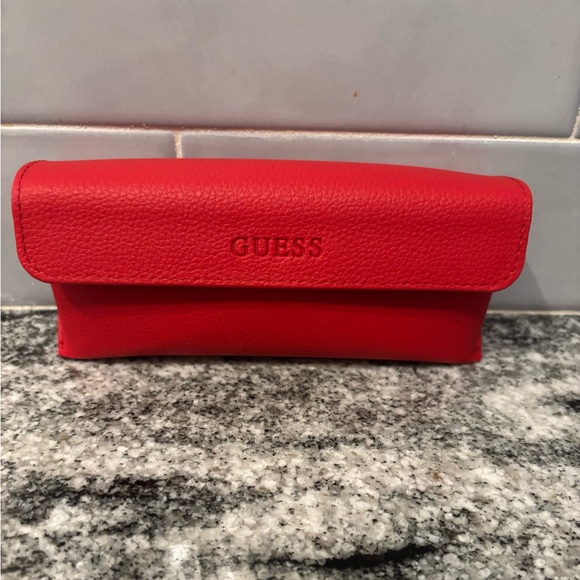 Guess Red Sunglasses with Case main image 5